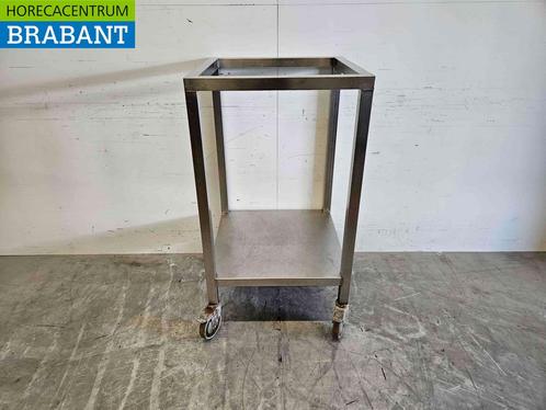 RVS Verrijdbaar Onderstel 60,5 x 61 x 110 cm Horeca, Zakelijke goederen, Horeca | Keukenapparatuur, Gebruikt, Ophalen of Verzenden