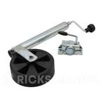 Neuswiel 48 mm kunststof velg breed wiel inclusief klem, Ophalen of Verzenden, Nieuw