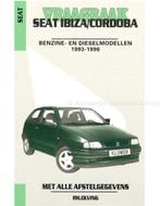 1993 - 1996 SEAT IBIZA | CORDOBA BENZINE | DIESEL, Auto diversen, Handleidingen en Instructieboekjes