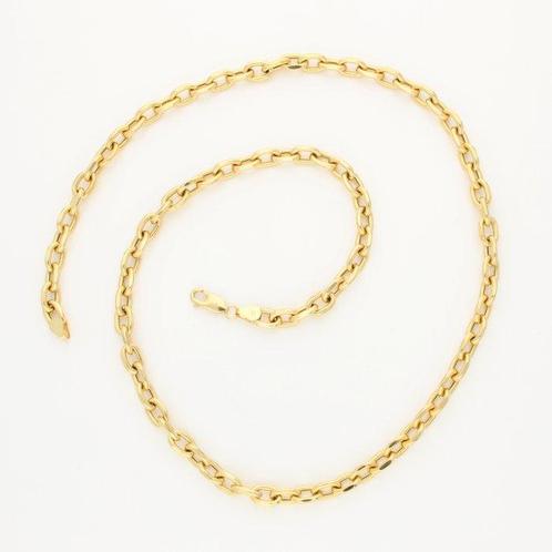 Halsketting - 14 karaat Geel goud, Sieraden, Tassen en Uiterlijk, Kettingen