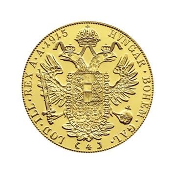 Oostenrijkse gouden 4 dukaat beschikbaar voor biedingen