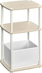 Bijzettafel – HUIS - Stoffen mand – Modern - Beige, Huis en Inrichting, Tafels | Bijzettafels, Ophalen of Verzenden, Nieuw, Modern