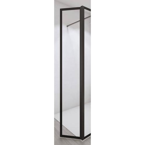 Draaibaar Zijpaneel BWS Free Time met Zwarte Banen 34.5x200, Doe-het-zelf en Verbouw, Sanitair, Douche, Nieuw, Ophalen of Verzenden