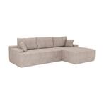 Coredo Bank - Corduroy bekleding - Rechts - Taupe, Verzenden, Nieuw