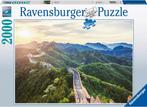 De Chinese Muur Puzzel (2000 stukjes) | Ravensburger -, Hobby en Vrije tijd, Denksport en Puzzels, Nieuw, Verzenden