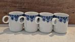 Vier stuks koffiemokken / -koppen ontworpen door Marcel