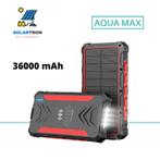 Solartron Aqua Max - Solar powerbank 36000 mAh Rood, Nieuw, Ophalen of Verzenden