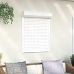 vidaXL Rolluik 70x100 cm aluminium wit, Verzenden, Nieuw