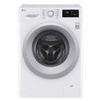 Lg Fh4j5tn8 Wasmachine 8kg 1400t, Ophalen of Verzenden, Zo goed als nieuw, Voorlader, 85 tot 90 cm