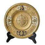 Schaal - Verguld messing, Antiek en Kunst