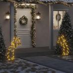 vidaXL Kerstverlichting meteoor met grondpinnen 115 LEDs 89, Diversen, Kerst, Verzenden, Nieuw