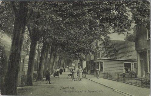 ZAANDAM - Westzijde van af de papepadsluis, Verzamelen, Ansichtkaarten | Nederland, Verzenden