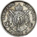 Frankrijk. Napoléon III. 2 Francs 1866-BB, Strasbourg