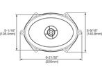 JBL Stage 8602 autospeaker 180 W Round 1 pc(s), Verzenden, Nieuw