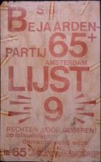 Stem op de bejaarden partij op poster (lijst optie, Posters), Verzamelen, Verzenden, Nieuw, Overige onderwerpen, Met lijst