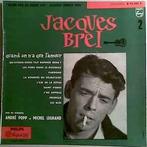 10 Inch - Jacques Brel - Quand On Na Que LAmour - 2me S..., Zo goed als nieuw, Verzenden