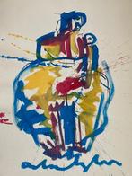 Anton Heyboer (1924-2005) - Anton Heyboer, moeder met kind, Antiek en Kunst, Kunst | Schilderijen | Modern