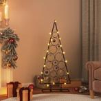 vidaXL Kerstdecoratie kerstboom 125 cm metaal zwart, Diversen, Kerst, Verzenden, Nieuw