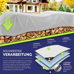 tillvex® Afdekzeil, met ingestanste ringen, 10 x spanrubber, Verzenden, Nieuw