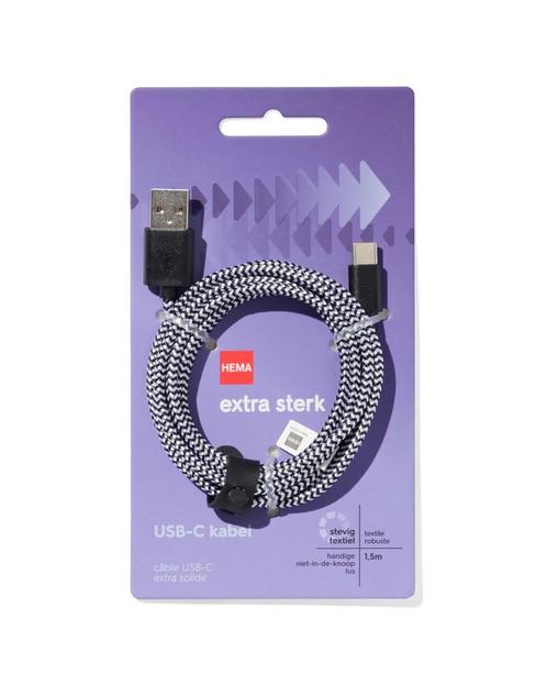 HEMA Laadkabel USB naar USB-C 1.5m, Computers en Software, Overige Computers en Software, Nieuw, Verzenden