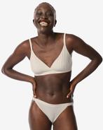 HEMA Triangel bralette micro creme, Verzenden