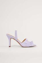 NA-KD Ruffled Vrouwen Sandalen - Lilac - Maat 37, Verzenden, Nieuw