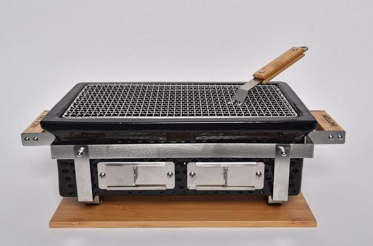 Patton Japanse Kamado tafel Grill/Shichirin 2 modellen, Tuin en Terras, Houtskoolbarbecues, Nieuw, Verzenden