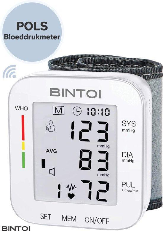 2dekans | Bintoi® BXE200 - Bloeddrukmeter Pols -, Sport en Fitness, Hartslagmeters, Zo goed als nieuw, Ophalen of Verzenden