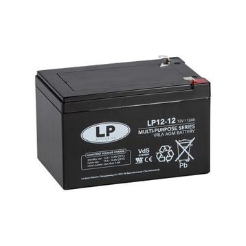 LP VRLA-LP accu 12 volt 12,0 ah LP12-12 VDS