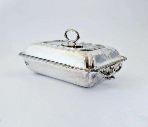 Serveerschaal - Antique Hamilton & Inches Edinburgh, Antiek en Kunst, Antiek | Meubels | Tafels