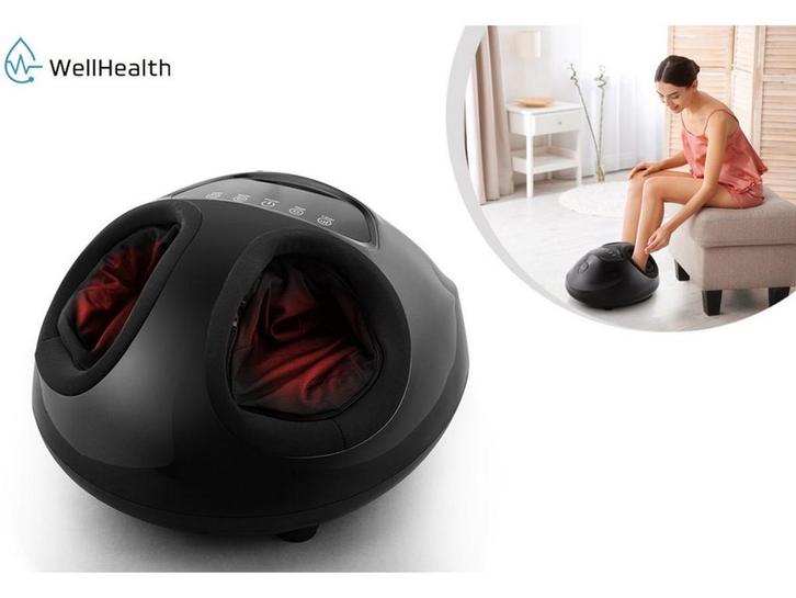 Milanoro Voetmassager - 3 programmas 5 intensiteitsniveaus, Sport en Fitness, Massageproducten, Nieuw, Verzenden