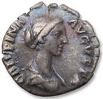 Romeinse Rijk. Crispina (Augusta, 178-182 n.Chr.). Zilver