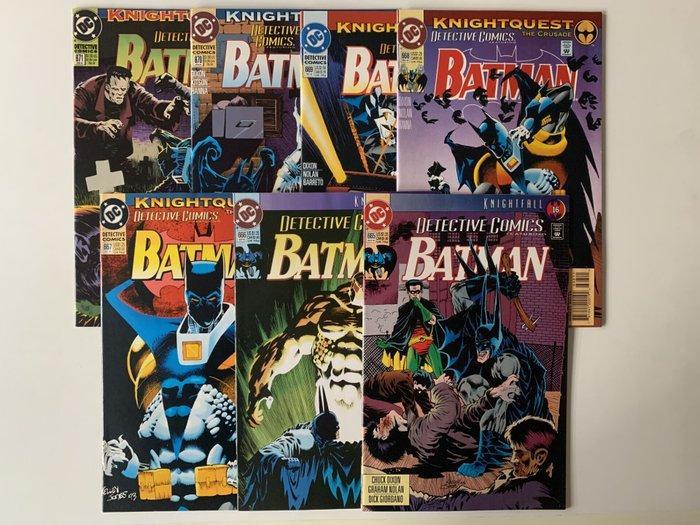 Batman Detective Comics #665-671 - Knightfall, Knightquest -, Boeken, Strips | Comics