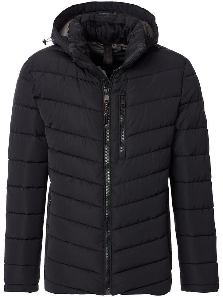 Casa Moda Winterjas Met Capuchon En Sorona Vulling, Kleding | Heren, Jassen | Winter, Zwart, Nieuw, Verzenden