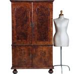 klein Hollands kabinet  ca 1730 No252025, Antiek en Kunst, Antiek | Meubels | Kasten, Ophalen of Verzenden