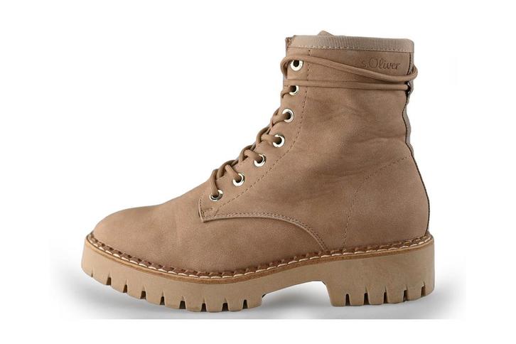 s. Oliver veterboots in maat 37 Bruin | 25% korting, Kleding | Dames, Schoenen, Bruin, Zo goed als nieuw, Overige typen, Verzenden