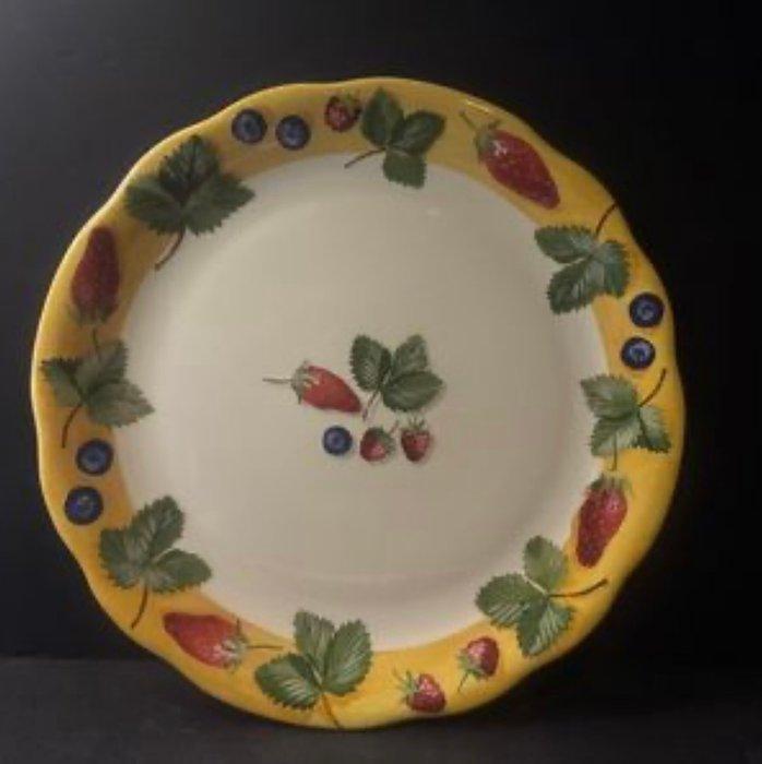 Gien - Taartschaal - Farandol - Aardewerk, Antiek en Kunst, Antiek | Meubels | Tafels