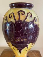 Le Verre Français - Vaas - Glas - Le Verre Français, Antiek en Kunst, Antiek | Glas en Kristal