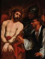 Scuola Fiamminga (XVII) - Cristo Deriso, Antiek en Kunst, Kunst | Schilderijen | Klassiek
