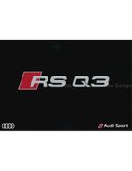2016 AUDI RS Q3 HARDCOVER BROCHURE DUITS, Nieuw, Audi, Author