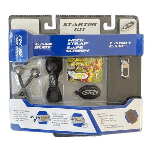 Intec Starter Kit (Incl. Carry Case) voor Game Boy Micro (Ni, Spelcomputers en Games, Spelcomputers | Nintendo Consoles | Accessoires