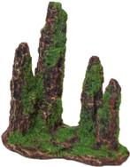 Polyresin ornament rotszuilen met mos 15 cm - Gebr. de Boon, Dieren en Toebehoren, Vissen | Aquaria en Toebehoren, Nieuw, Verzenden