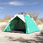 vidaXL strandtent 3-persoons waterdicht snelontgrendeling, Caravans en Kamperen, Verzenden, Nieuw, Tot en met 2