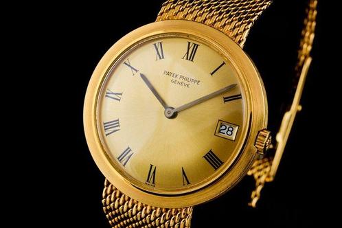 Patek Philippe - Vintage Calatrava 18K Gold Automatic Cal, Sieraden, Tassen en Uiterlijk, Horloges | Heren
