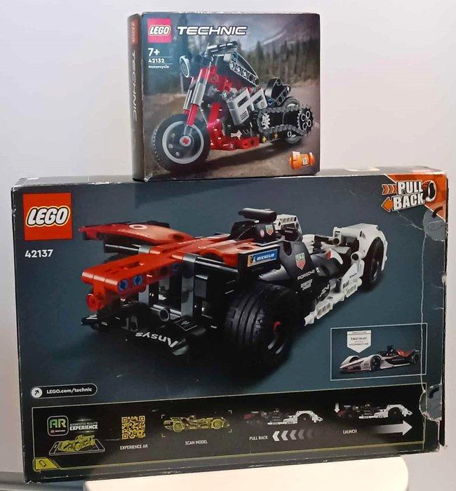 Lego - Technic - 42137, 42132 - Formula E Porsche 99X, Kinderen en Baby's, Speelgoed | Duplo en Lego