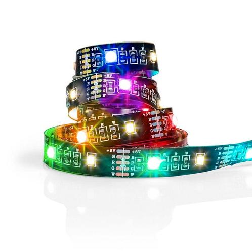 Smart USB LED strip - Multicolour - RGB + Warm wit - 2, Auto-onderdelen, Verlichting, Ophalen of Verzenden