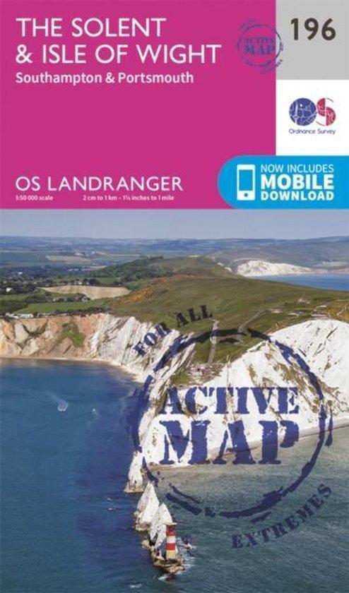 9780319475195 ACT LR 196 Solent Isle Of Wight Southamp, Boeken, Studieboeken en Cursussen, Nieuw, Verzenden
