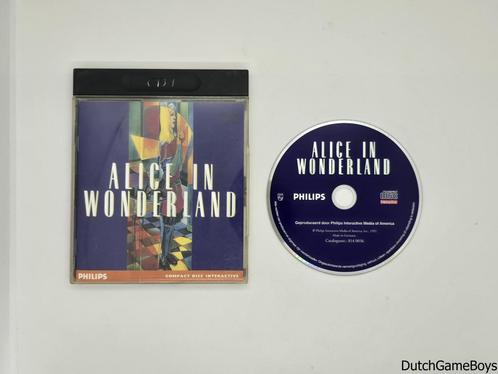 Philips CDi - Alice In Wonderland - Longbox, Spelcomputers en Games, Games | Overige, Gebruikt, Verzenden
