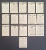 Panini - World Cup España 82 - Emblems - 16 Loose stickers, Verzamelen, Nieuw