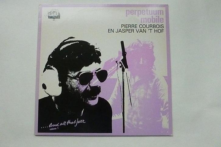 Pierre Courbois en Jasper van t Hof - Perpetuum Mobile (LP), Cd's en Dvd's, Vinyl | Jazz en Blues, Zo goed als nieuw, Verzenden